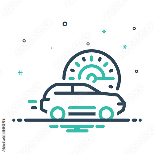 Mix icon for speed