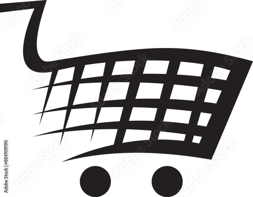 Go Cart vector, Fast Cart, Shopping cart, cart black vector