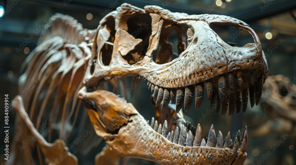 Paleontology: The science of fossil investigation, revealing Earth's life story through the study of organism evolution and extinction over time.
Paleontology: The science of fossil investigation, revealing Earth's life story through the study of organism evolution and extinction over time.