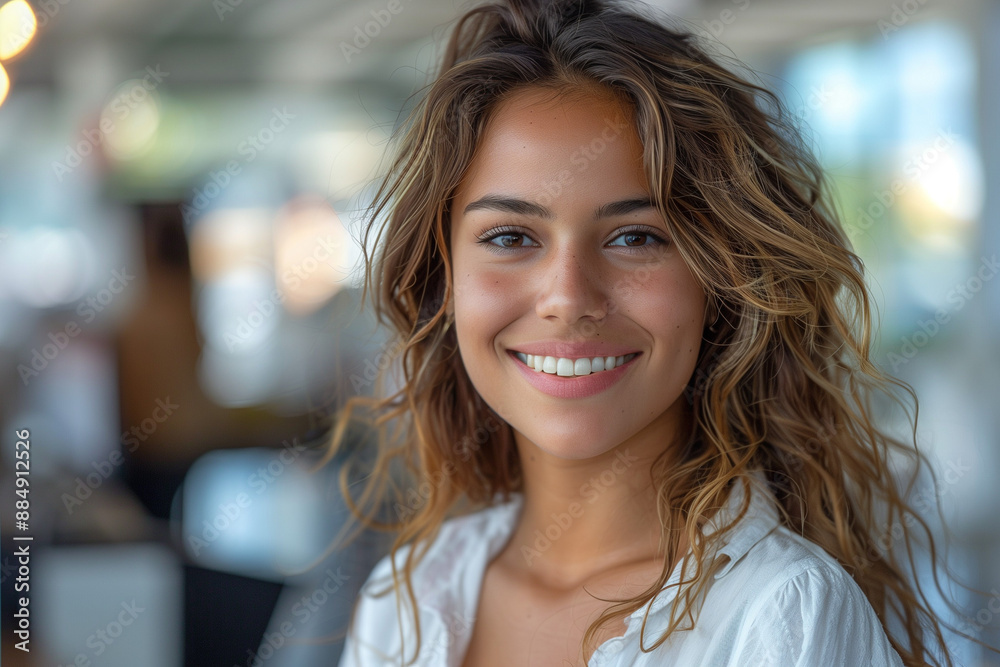 Young and successful female hispanic girl Young and successful female hispanic girl