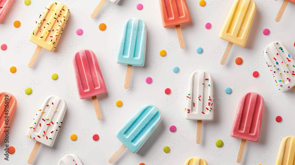 Ice cream of various flavors in flat design on white background. ice cream flavors, flat design, ice cream illustration, various flavors, colorful ice cream, ice cream scoop, dessert design, Ice cream of various flavors in flat design on white background. ice cream flavors, flat design, ice cream illustration, various flavors, colorful ice cream, ice cream scoop, dessert design,