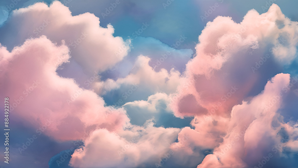 Watercolor Pastel Clouds Background, Pastel Background, Clouds Background Watercolor Pastel Clouds Background, Pastel Background, Clouds Background