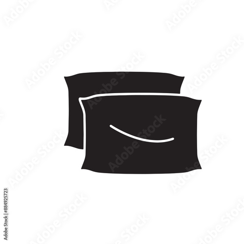 Bedroom element Icon vector art 