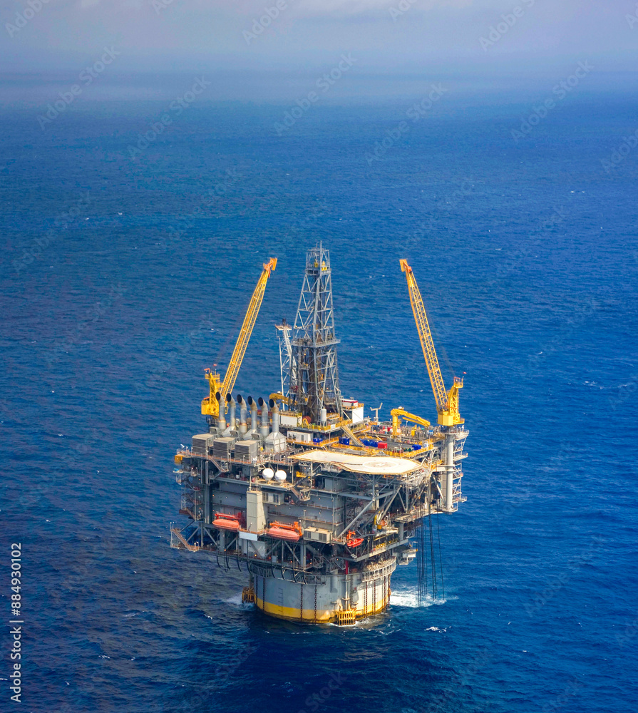 Oil drilling platform Gulf of Mexico Oil drilling platform Gulf of Mexico