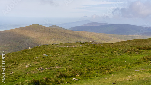 View of the Landscape from Snaefell, Isle of Man © Bernd Brueggemann