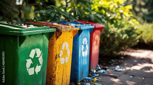 Household waste segregation for recycling at home