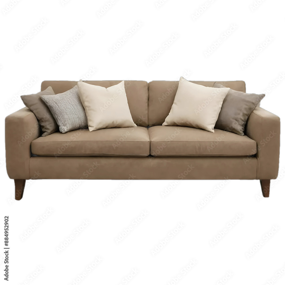 sofa isolated on white background