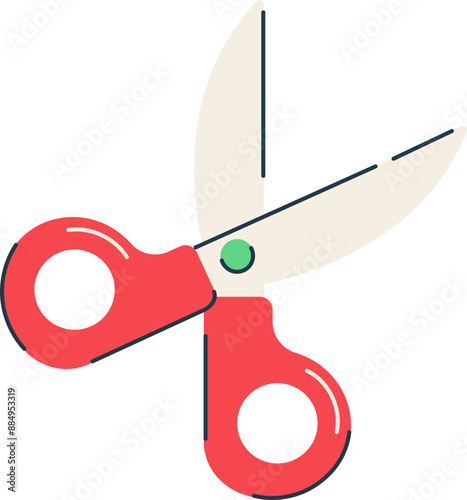 scissors icon illustration
