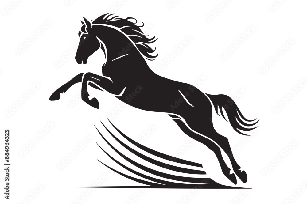 Obraz premium horse vector