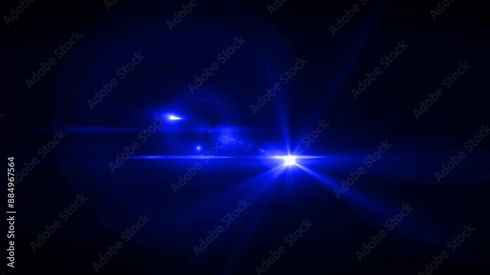 Blue optical lens flares rays effect. and optical light space lens. Blue optical lens flares rays effect. and optical light space lens.
