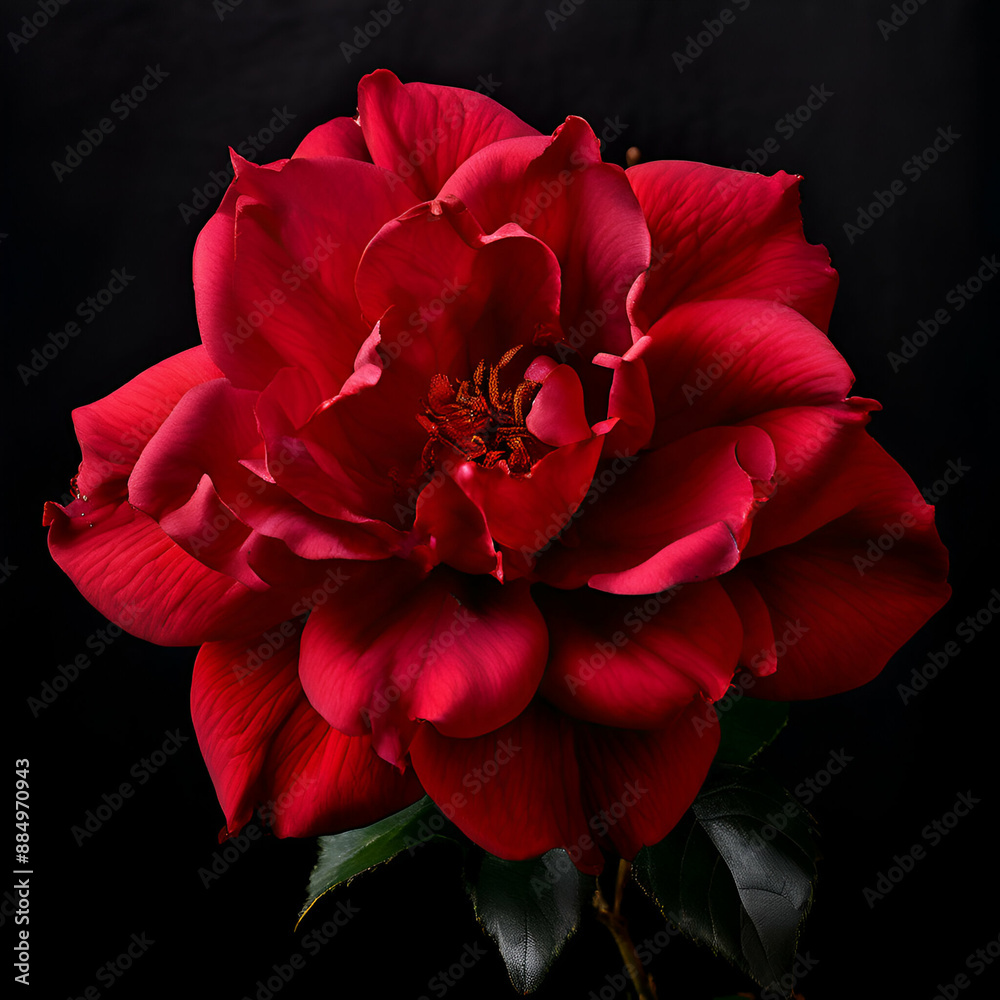 red hibiscus flower
