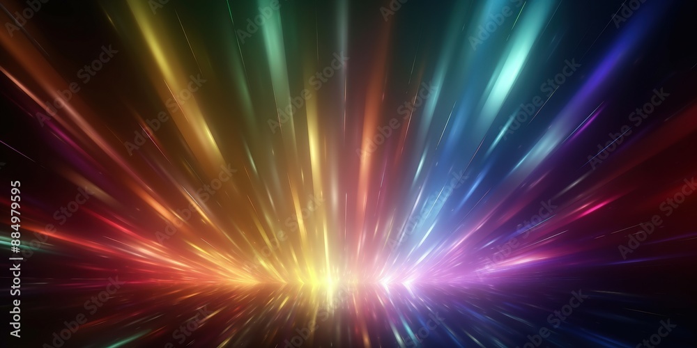 Abstract Light Speed Background