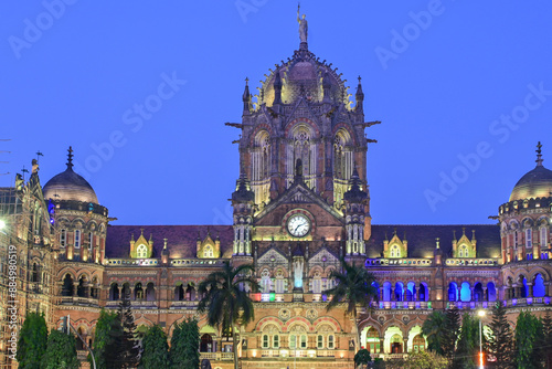 Chhatrapati Shivaji Terminus is a UNESCO World Heritage Site and an historic railway station in Mumbai, India.
