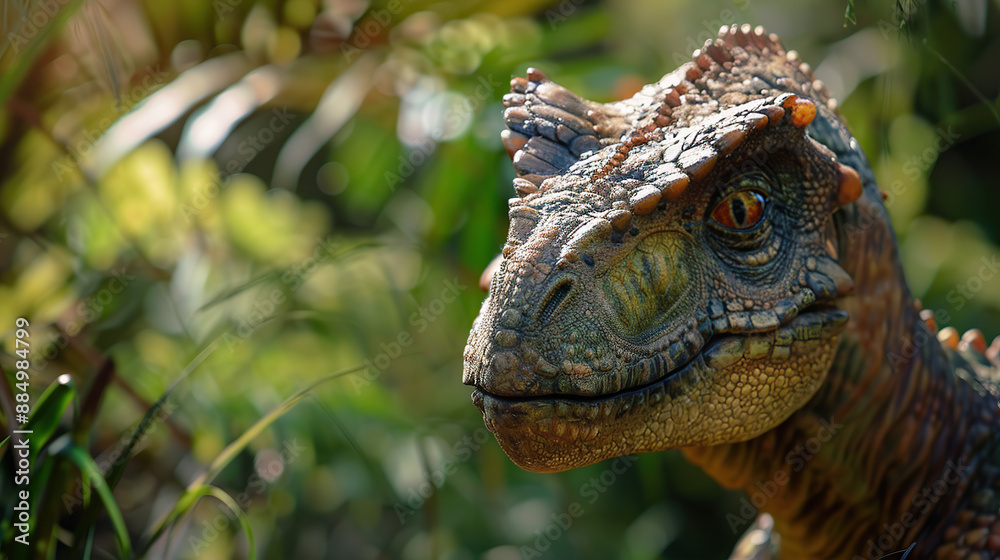 Obraz premium dinosaurs, prehistoric, fossils, Jurassic, Cretaceous, Triassic, extinction, reptiles, paleontology, T-Rex, Velociraptor, Stegosaurus, Triceratops, Brachiosaurus, Pterodactyl, Ankylosaurus, sauropods,