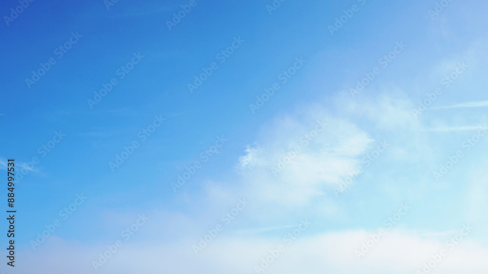 青空と白い雲 青空と白い雲