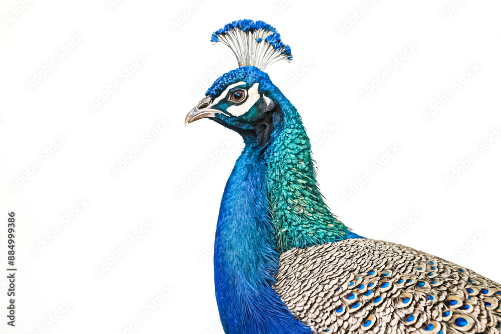 Naklejka premium Peacock Portrait