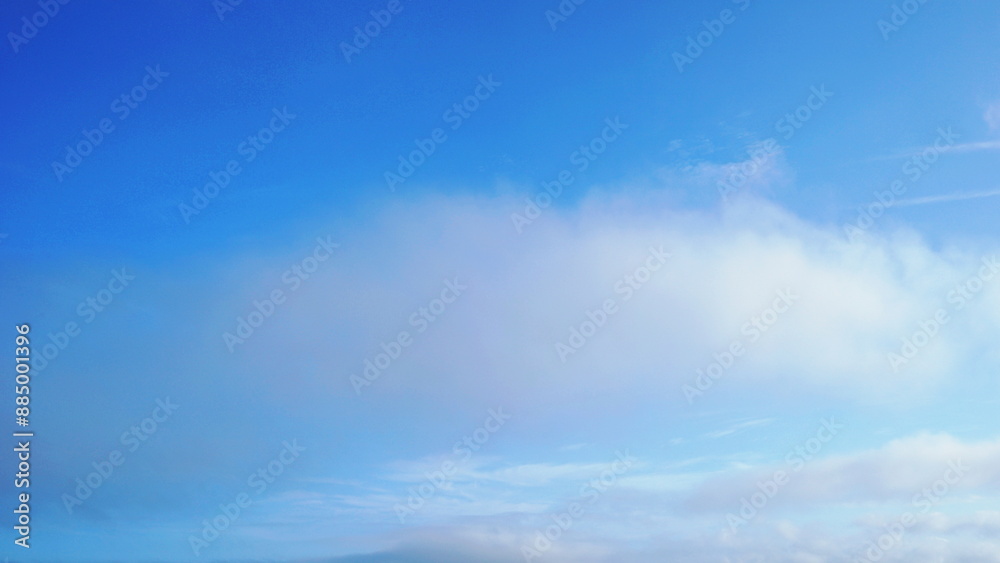 青空と白い雲 青空と白い雲