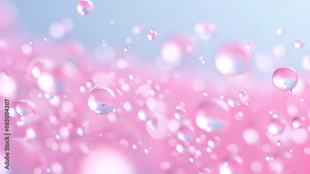 Pink bubbles floating in a soft focus background, creating a whimsical and dreamy visual effect.
Pink bubbles floating in a soft focus background, creating a whimsical and dreamy visual effect.