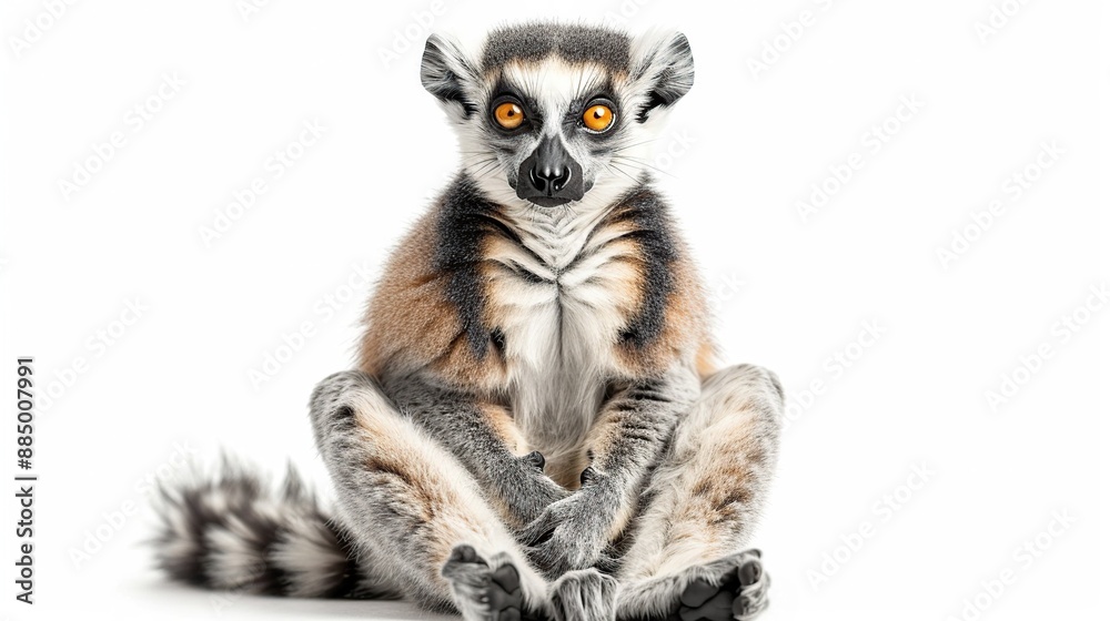 Portrait of a Ring-Tailed Lemur Portrait of a Ring-Tailed Lemur