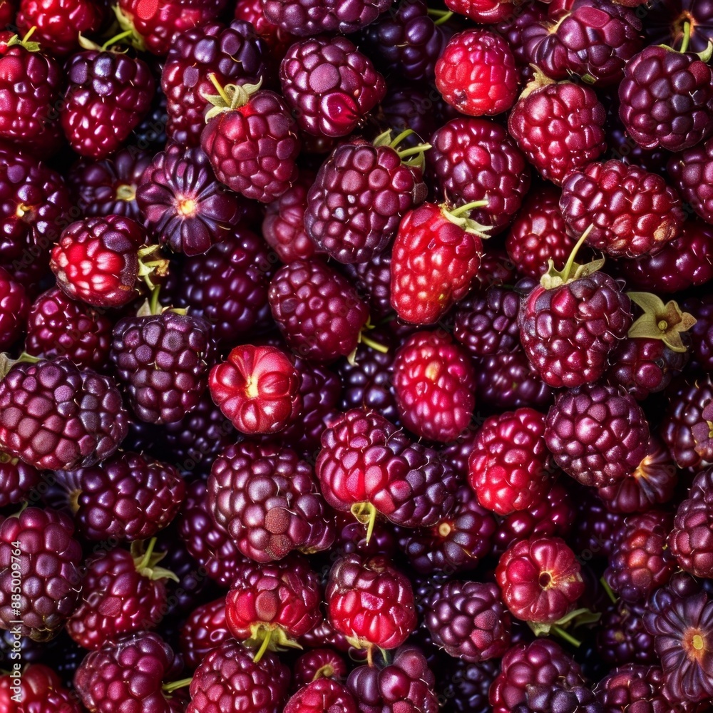 Loganberry texture background, Rubus loganobaccus fruits pattern, many logan berry mockup Loganberry texture background, Rubus loganobaccus fruits pattern, many logan berry mockup