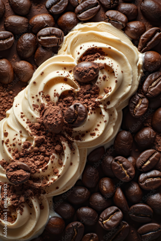 Ice Cream with Chocolate-Covered Espresso Beans Ice Cream with Chocolate-Covered Espresso Beans