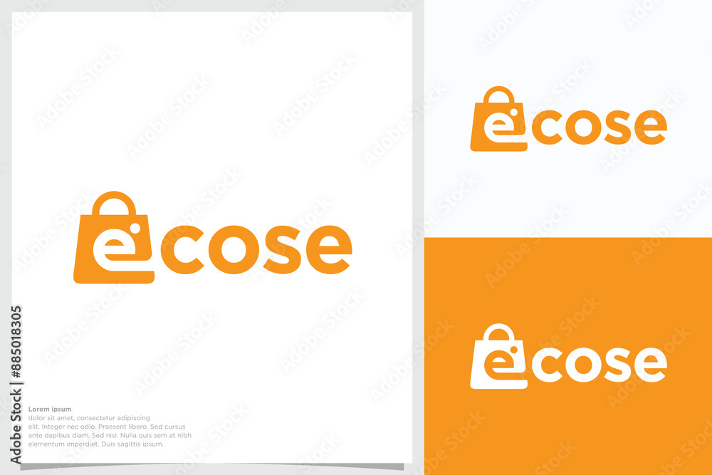 happy shop logo design letter F initial. stock shopping logo design happy shop logo design letter F initial. stock shopping logo design