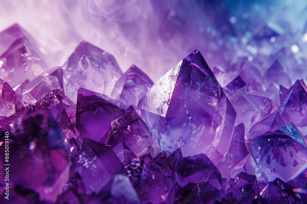 Mysterious purple crystal abstract, perfect for generative background designs Mysterious purple crystal abstract, perfect for generative background designs