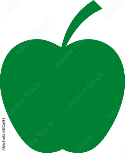 Green Apple Vector Graphic Fruit