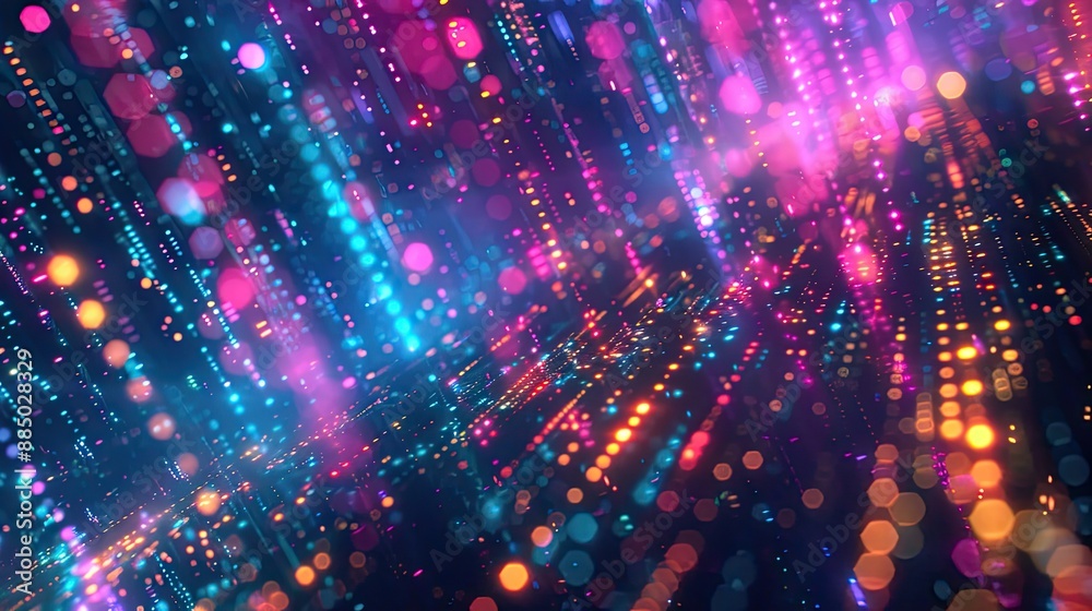 Glitter Texture, Holographic Texture, Data Stream and Neon Background, combination of glitter and holographic textures, data stream backdrop with neon lights Glitter Texture, Holographic Texture, Data Stream and Neon Background, combination of glitter and holographic textures, data stream backdrop with neon lights