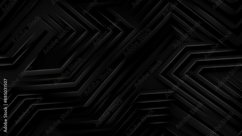 Dark black Geometric grid background Modern dark abstract texture Seamless pattern. Dark black Geometric grid background Modern dark abstract texture Seamless pattern.
