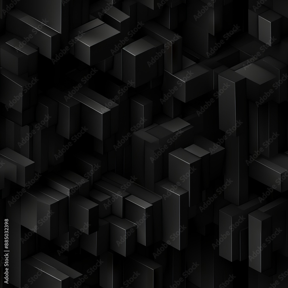 Dark black Geometric grid background Modern dark abstract texture Seamless pattern. Dark black Geometric grid background Modern dark abstract texture Seamless pattern.