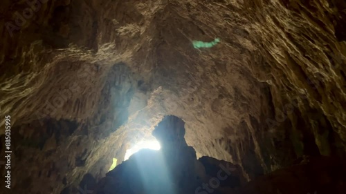 A large prehistoric cave