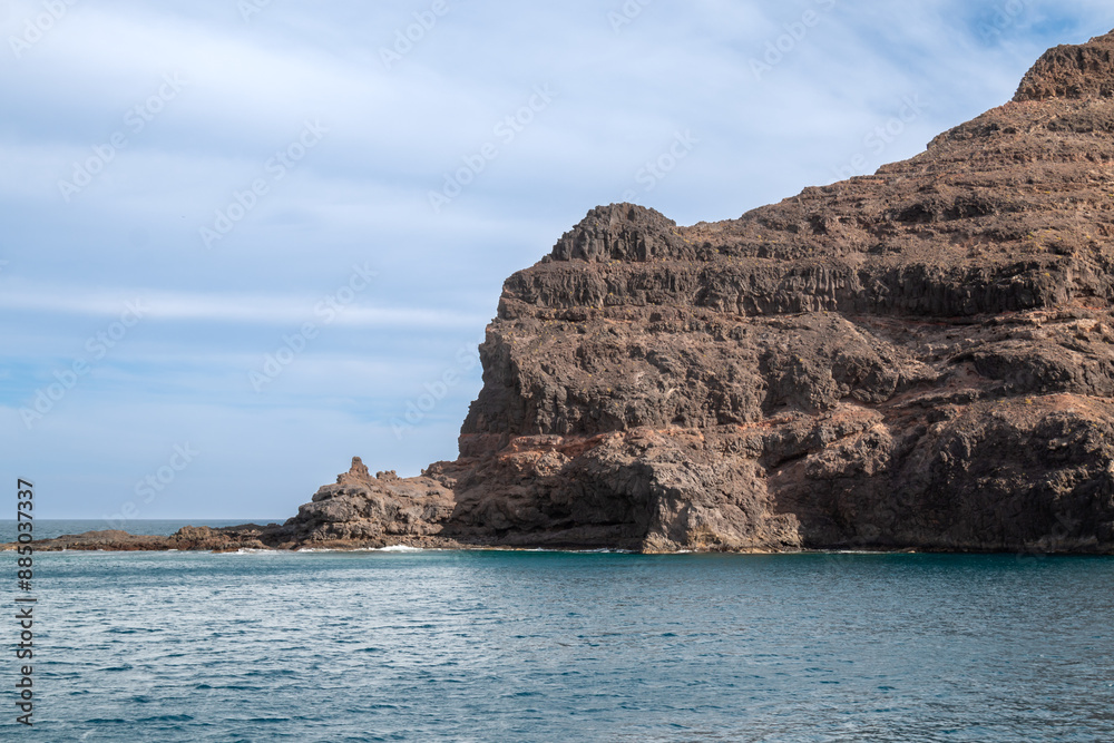 Fototapeta premium Coastal rocks on the north of Lanzarote, Spain