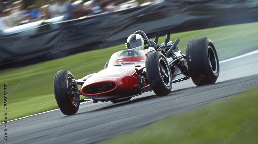Racing Artistry: Capturing the Elegance and Motion of a Skilled Driver Racing Artistry: Capturing the Elegance and Motion of a Skilled Driver