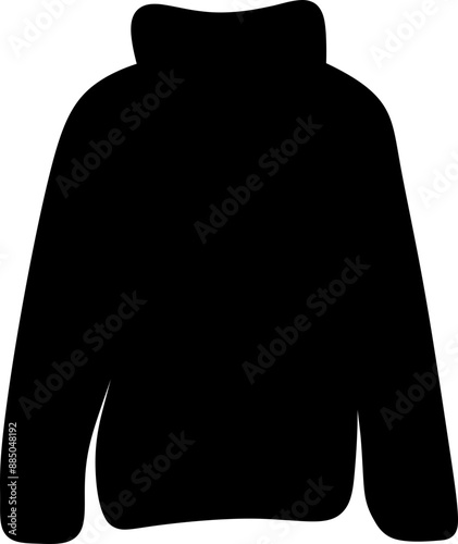 Turtle Neck Jumper, Clothing Illustration 