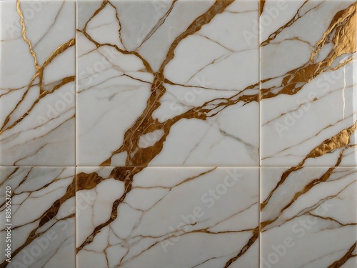 Luxurious marble pattern for high-end ceramic tiles and floorin photo