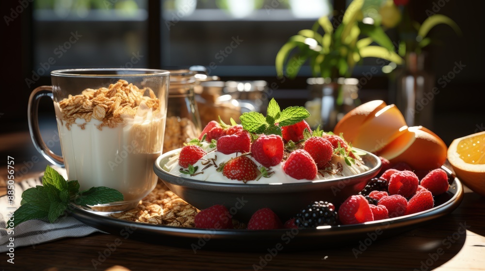 A Healthy Breakfast Spread for a Nutritious Morning Start A Healthy Breakfast Spread for a Nutritious Morning Start