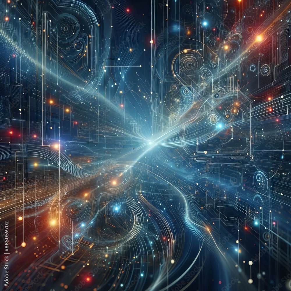 Fototapeta premium abstract fractal background