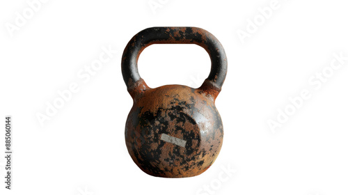 Kettlebell, covered in rust