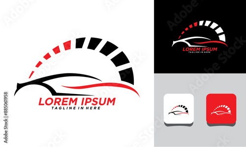 automotive logo icon set