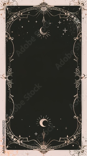 Illustrations of tarot cards, the theme of isoterics and fortune telling Generative AI	
