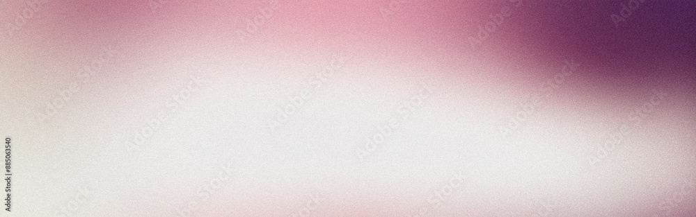 Grainy texture forming a panoramic gradient background with pink and white tones, ideal for a subtle and elegant design Grainy texture forming a panoramic gradient background with pink and white tones, ideal for a subtle and elegant design