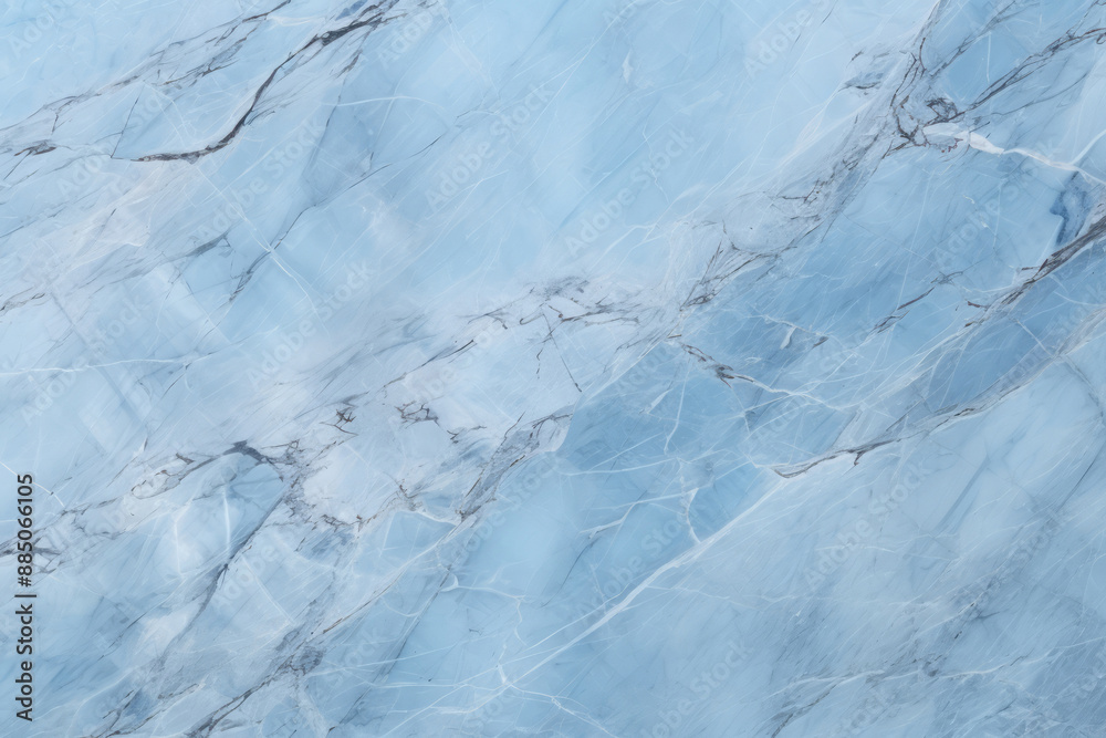 Processed collage of luxury light sky blue marble texture. Background for banner, backdrop
