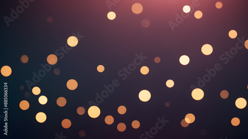  Artifical Intelligence generated bokeh abstract light background. Festive Background With