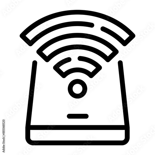 free wifi Line Icon