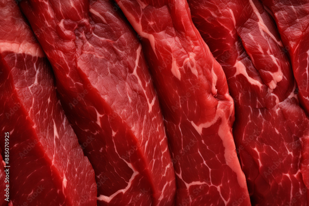 Processed collage of fresh raw meat beef surface texture. Background for banner, backdrop Processed collage of fresh raw meat beef surface texture. Background for banner, backdrop