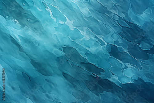 Processed collage of blue calm water surface texture. Background for banner, backdrop or texture