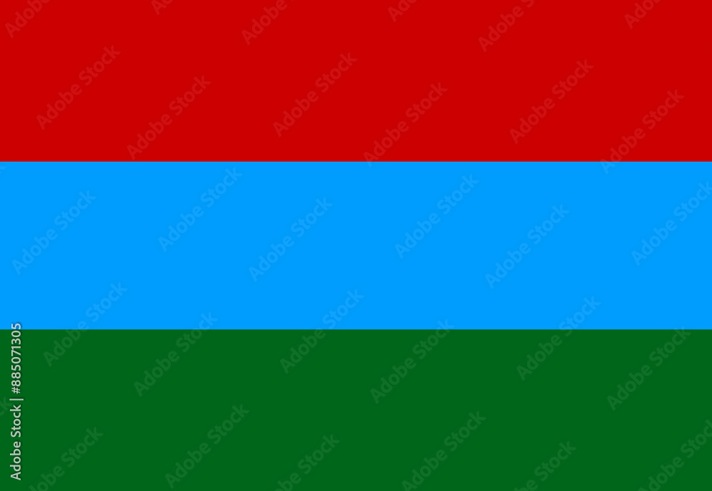 Republic of Karelia flag illustrator country flags Republic of Karelia flag illustrator country flags