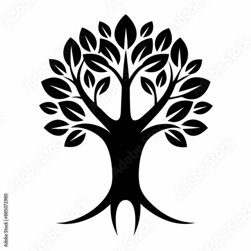 dental tree logo vector