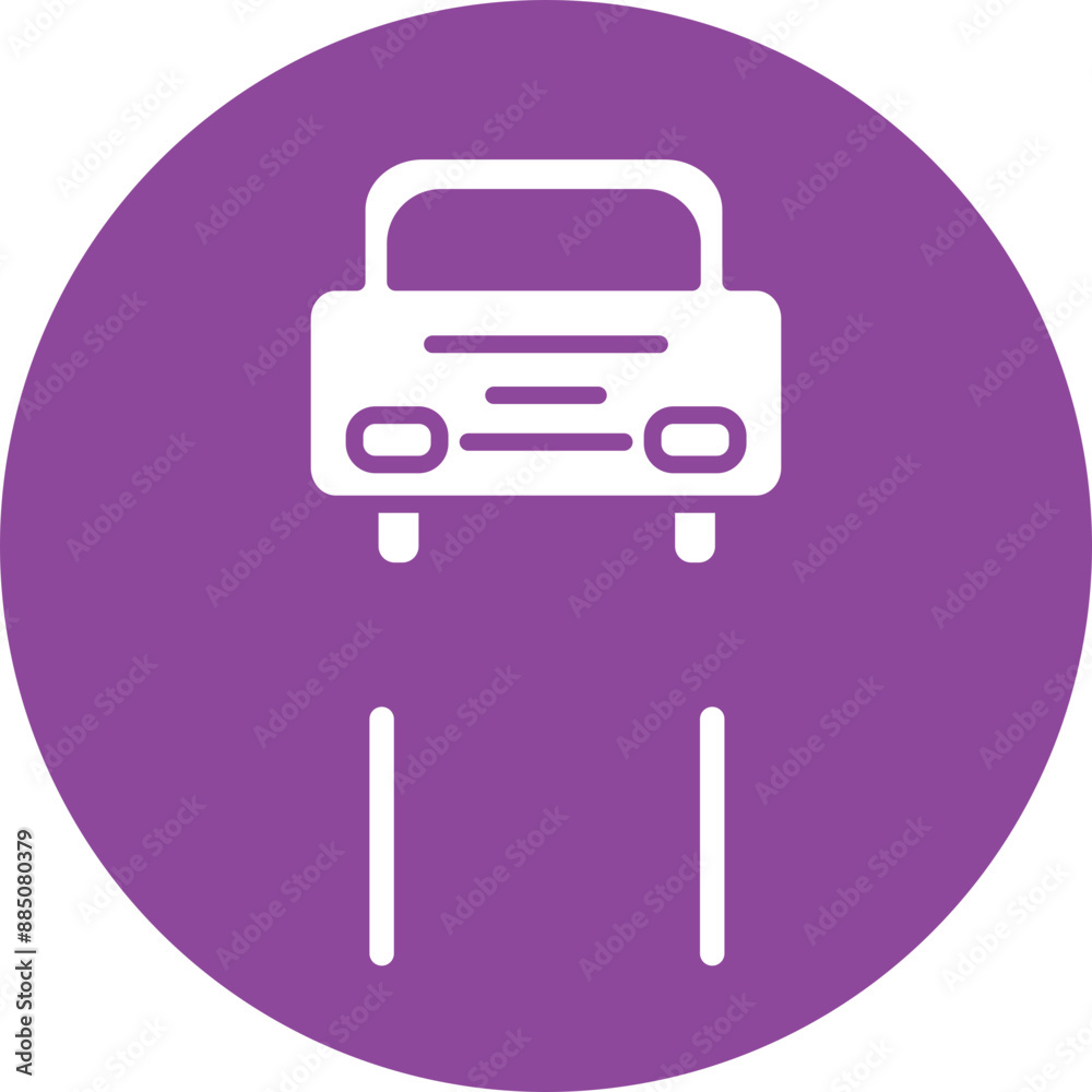 Slippery sign icon glyph circle icon Slippery sign icon glyph circle icon